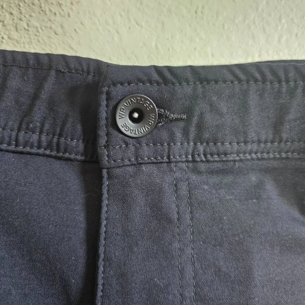 Weatherproof Vintage Men's Black Pants 40x29 Nylon Spandex Blend - Picture 4 of 7